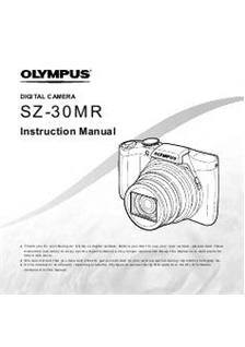 Olympus SZ 30 MR manual. Camera Instructions.